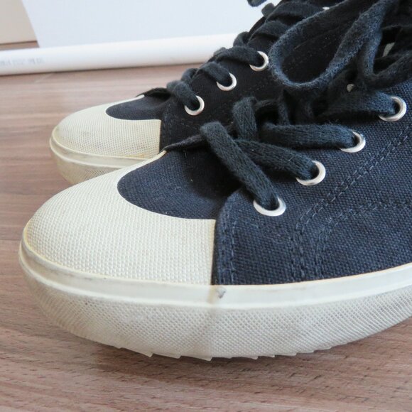 VEJA Nova HT Canvas Nautico Pierre High Top Sneakers Shoes - Men's Size US 9 - Picture 3 of 15